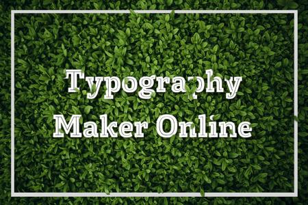 Typography Maker Facebook  Online