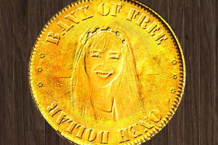coin gold photo effects