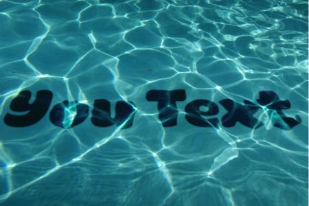 Underwater Text