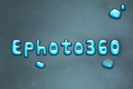 Water text effects online