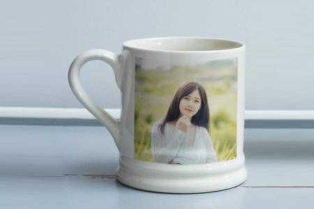Photo Collage in cup