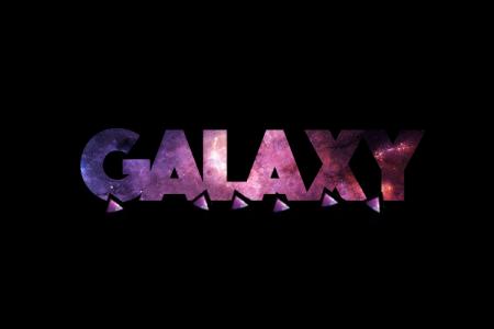 Galaxy Text Effect New