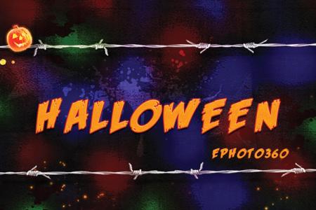 Create Halloween theme text