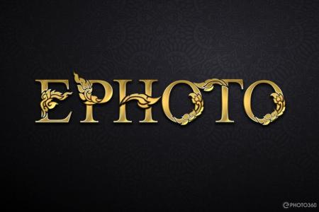 Create a luxury gold text effect online