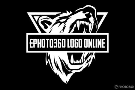 Free bear logo maker online