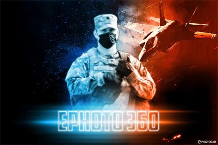 Create photo effects style Battlefield online