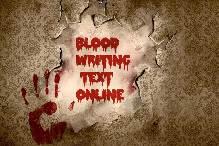 creative writing of blood