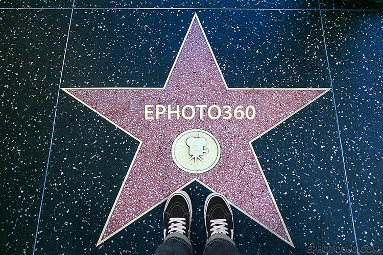 Print Name On Hollywood Walk of Fame Star