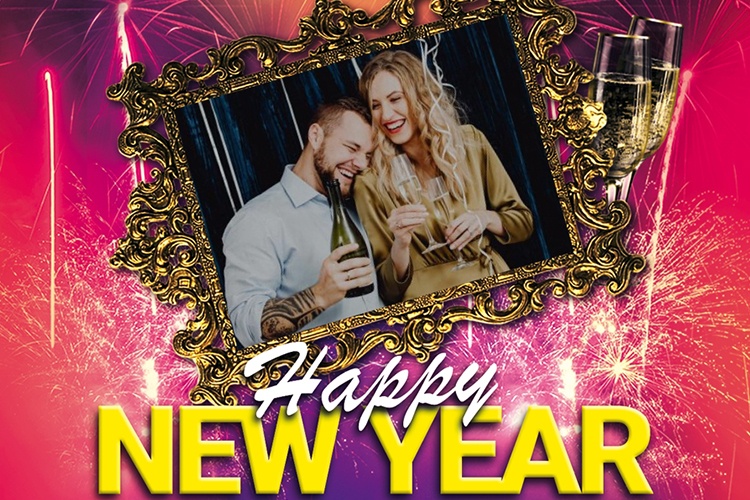 Create New Year photo frames - Happy New Year 2022