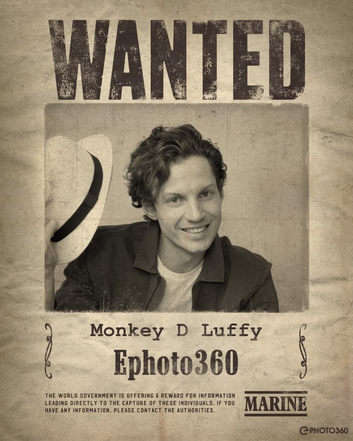 Bounty posters in One Piece live-action