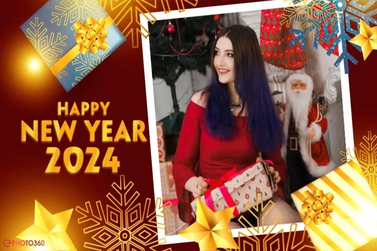 2023 New Year wishes video maker